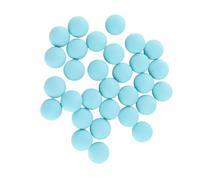 Tnfeeon Balles Colorées en Mousse EVA Balles d'Entraînement de Swing Souples 30 Pièces 0,8 Pouces Légères 0,6 Oz pour Les âges Entraînement Intérieur et Extérieur La Construction Sûre en Mousse EVA