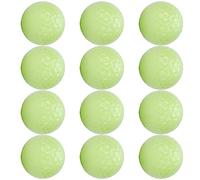 Tnfeeon Balles de Lumineuses à Double Couche Fluorescente Absorbe Automatiquement la Lumière et Brille dans l'obscurité de 4,2 Cm de Diamètre pour Les Tournois Sportifs de Nuit et Les Joueurs
