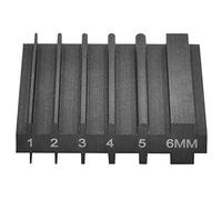 Tnfeeon Bandeliers en Cuir en Cuir en Acier Broyant, Large Pelle à Couper la Pelle Coupure Outil de Skiving de Bord pour le Cuir Bricolage 1,7 X 1,97 Pouce