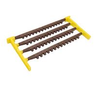 Tnfeeon Barre de Cellules de Cadre de Reine des Abeilles, Outil Multifonctionnel d'élevage de Reine des Abeilles en Plastique avec Connexion Sécurisée pour Les Apiculteurs