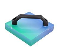 Tnfeeon Bloc de Refroidissement de Transfert de Papier par Sublimation pour Presse à Chaud, Bloc de Refroidissement pour Presse à Chaud avec Poignée pour Transfert de Papier par Sublimation Film HTV à