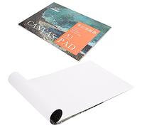Tnfeeon Bloc de Toile pour Peinture à l'huile, Toile de Coton Déchirable pour Acrylique, 10 Feuilles A3 Lourdes pour Artistes et Débutants, 10 Feuilles Faciles à Décoller pour Plus de commodité,
