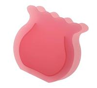Tnfeeon Bol à Poissons, Matériau Acrylique, Vase à Poisson Transparent Solide, Parfait pour la Décoration Intérieure ou Les Petits Aquariums, 8,3 X 8,7 X 2,4 Pouces (Rose Transparent)