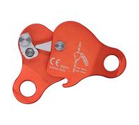 Tnfeeon Bouchon de Corde d'Escalade, Descendeur Autobloquant, Diamètre de Corde de 8 à 13 Mm, Escalade et Alpinisme, capacité de Charge de 220,5 Lb, Léger 77 G, équipement Portable (ORANGE)