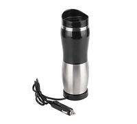 Tnfeeon Bouilloire électrique de Voiture, Tasse Chauffante 12 V à ébullition Rapide 400 Ml Atteint 212 ° F en 10 Minutes pour les Chauffeurs de Camion, les Navetteurs, l'utilisation au Bureau.50 W