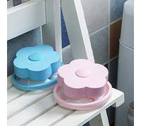 Tnfeeon Boules de Récupération de Peluches en Robuste, Pièges les Poils et les Peluches d'animaux, pour Toutes les Laveuses, Idéales pour les Propriétaires d'animaux de Compagnie, Sac (BLUE)