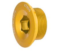 Tnfeeon Boulons de Vis de Crankset de Texture Fine Boute de Route Mountain Cap (Gold)
