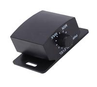 Tnfeeon Bouton de Contrôle Universel des Basses, Réglage du Volume du Caisson de Basses à Distance pour Accès au Siège Avant avec Prise à 6 Broches Confirmation LED Câble en Cuivre Pur de 4, pour les