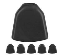 Tnfeeon Boutons de Réglage de Guitare en Acrylique, Poignée Lisse de Remplacement pour Ensemble de 6 Pièces avec Embouts et Vis 0,67 X 0,63 X 0,28 Pouces, Accent de Tête Verte pour Guitare
