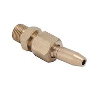 Tnfeeon Buse de Fontaine Réglable en Laiton pour de Beaux Parcs de Décoration et de Jardin, Tête de Pulvérisation de Gicleurs Durables pour Divers étangs et Systèmes de Fontaine (1 Point 1/8)