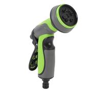 Tnfeeon Buse de Tuyau d'arrosage Pulvérisateur d'arrosage Réglable avec 10 Modes de Pulvérisation Barre de Verrouillage pour Lavage de Voiture à Haute Pression Bain pour Animaux de Compagnie