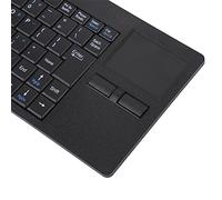 Tnfeeon Câblage du Clavier Ultra Delgada 86 avec Panneau Tactile, Structure des Boutons Mécaniques de Silence pour Une écriture Confortable, Adaptée aux Stations de Travail Compactes ou aux