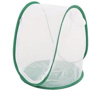 Tnfeeon Cage à Papillons, Cage à Insectes Pliable en avec Poignée, Boîtier en Polyester 33 X 33,5 X 36,5 Cm, Accès par Fermeture éclair, d'observation Respirant pour Enfants et Jardin