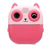 Tnfeeon Caméra D' Instantanée 1080p 48MP Dual HD HD Thermal Printing Multifonction Caméra pour Les Auto-soi Abortibles et Les Jeux d'automne 1300mAh Batterie (Pink)