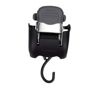 Tnfeeon Capacité d'arrimage Sangle de Remorquage Robuste pour Remorque de Bateau avec Rétraction Automatique Sangle d'arrimage à Cliquet Rétractable Sangles 'arrimage de 500 LB