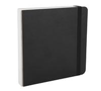 Tnfeeon Carnet de Croquis Aquarelle de Haute qualité, 300 g/², 15 X 15 Cm, pour les Artistes et les voyageurs. (BLACK)