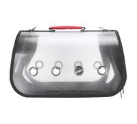 Tnfeeon Carrier d'oiseaux à Respiration Portable Durable pour Voyager dans des Perroquets, avec Perchoir pour Les Sacs d'oiseaux: Bandoulière Sûr et Réglable, Idéal pour Les Propriétaires -