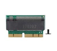 Tnfeeon Carte D'adaptateur SSD Hard Ahme SSD A NVME, Installation Facile pour Mac Book, Convert 2280 PCIe X4 M.2 AHCI NGFF, Compatible avec Table Pro A1398 A1502