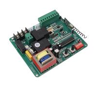 Tnfeeon Carte de Commande pour Portail Coulissant, Carte de Contrôle avec | Matériau de Composants électroniques, Protection Moteur 100s, Compatible avec Interrupteur Externe, 2 Télécommandes Incluses
