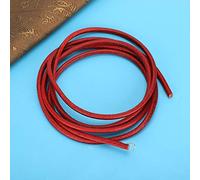 Tnfeeon Ceinture de Rechange pour Machine à Coudre, Cuir de Vache Véritable avec Crochet pour Modèles Vintage, Installation Facile et Design Classique pour Machines à Pédale (rouge)