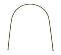 Tnfeeon Cerceau de Serre en Acier Recouvert de Plastique, 6 Pièces, 50x46cm, Cadre de Support d'arc pour Couverture de Rangée de Jardin, Filet de Protection Contre Le Gel, Toit de Balcon