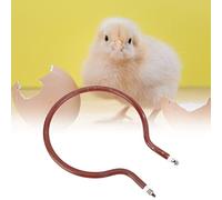 Tnfeeon Chauffage d'incubateur, Matériau en Fer, élément Chauffant Circulaire, 300 W, Idéal pour Améliorer les Performances de l'incubateur (Tube chauffant rond 300W (petit rond))