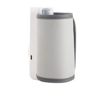 Tnfeeon Chauffe-biberon USB, Sac Thermique Rechargeable en ABS PU pour Biberon avec Contrôle de Température de 107,6 °F, 3000 MAh X2 Chauffe- Portable pour Voyage et Alimentation Nocturne
