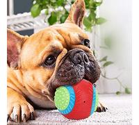 Tnfeeon Chiots élastiques en Caoutchouc Bang de Dents Plus Sûrs Grind Toys pour Une Formation Interactive, Jouets pour Animaux de Compagnie pour Les Images de Chiens, Composée de Matériaux de Haute