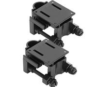 Tnfeeon Clamp/Holder de de Tuyau d'eau d'Aquarium, Support de Tuyau en Plastique pour Aquarium avec 2 Clips, Installation Facile pour Tuyaux 'Eau jusqu'à 0,71 Pouces, Idéal pour Les Aquariophiles