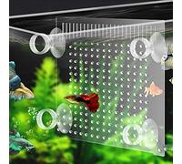 Tnfeeon Clips à Ventouse Robustes pour Aquarium, Longueur Réglable, Prise Sécurisée sur Le Verre pour Tuyaux de 0,16 Pouce ou 0,24 Pouce, Support de Tube d'air CO2, Configuration du Poisson, (1/4