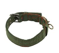Tnfeeon Collier de Vache, Sangle de Cou Réglable en Toile pour Moutons et Bovins, Confort amélioré avec Boucle en Métal, pour la Gestion du Bétail (S)