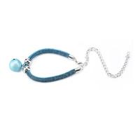 Tnfeeon Collier Japonais pour Animaux de Compagnie, Collier en Nylon avec Longueur Réglable et Cloche pour Chats et Chatons (Jane LAN)