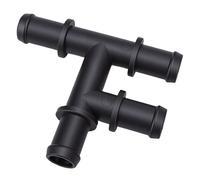 Tnfeeon Connecteur de Tuyau de Chauffage en Plastique, Raccord en T à 4 Voies pour Liquide de Refroidissement LK4Z18B402E, Taille Originale, Installation Rapide pour 150 250 350 350HD 2020 2024