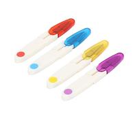 Tnfeeon Coupe-fil 4 Pièces, Ciseaux à Tissu Portables en Forme de U en Acier Inoxydable pour les Projets de Couture de Bricolage et l'utilisation de Broderie