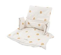 Tnfeeon Coussin de Siège de Chaise Haute, Coussin de Soutien de Chaise Haute en Tissu Nylon Doux avec 2 Sangles, Idéal pour l'expérience Culinaire de bébé (style 1)