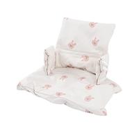 Tnfeeon Coussin de Siège de Chaise Haute, Coussin de Soutien de Chaise Haute en Tissu Nylon Doux avec 2 Sangles, Idéal pour l'expérience Culinaire de bébé (Style 2)