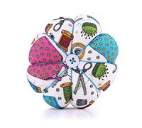 Tnfeeon Coussin D'épingle en Poignet, Coussins à épingle à Aiguille Portable à la Citrouille avec Bande de Poignet élastique pour Le Travail de Couture, Porte-pincushions à Aiguille