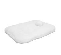 Tnfeeon Coussin en Peluche Imitation Lapin pour Animal Domestique, Doux et Confortable, Queue de Lapin Mignonne, Utilisation Polyvalente avec Un Grand Espace de 61 X 45,7 Cm, pour Chats, Chiens (L)