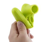 Tnfeeon Couvercle de Bouton de Porte en Silicone de Conception Plus épaisse Protecteur Antistatique Sensation de Main Confortable pour les âges Installation Facile sur les Poignées de Porte Standard