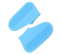 Tnfeeon Couvre-chaussures de Pluie en Silicone, Couvre-chaussures Pliables, Antidérapants, Réutilisables, pour Hommes et Femmes, pour Marcher et Se Déplacer Sous la Pluie, la Boue et la Neige, 200g