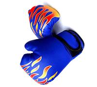 Tnfeeon de Boxe Professionnels pour Jeunes, Matériau PU Respirant pour Une Meilleure Adhérence, Design Léger de 3 Oz, Idéal pour Les Séances d'entraînement de Sparring pour Les Jeunes Athlètes (Blue)
