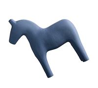 Tnfeeon Décor Vintage Peint à la Main en Bois de Pin, Symbole Nordique du Travail acharné et de la fidélité pour la Figurine de Cheval en Bois de Table de Bureau à Domicile, Figurine de Cheval en (L)