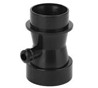 Tnfeeon Design Simple Buse de Tube D'aquarium Noir Venturi pour la Pompe à Eau du Séparateur de Protéines, Buse D'aspiration à Air en Plastique Pratique pour L'apport de Pompe