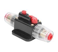 Tnfeeon Disjoncteur à Réinitialisation Manuelle 12 V 24 V 100 A, Porte-fusible Réinitialisable Thermique, Protection contre les Surcharges à Réinitialisation Automatique, Borne à Vis à Montage en