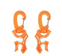 Tnfeeon Double BCD BCD Staker Diving avec instantané Rotatif Flexible, Accessoires D'équipement Orange (Orange)