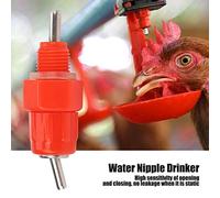 Tnfeeon Drinker de Mamelon à Eau Automatique Faisseur de Consommation de Consommation Facile pour Le Bétail R1 / 8 20pcs