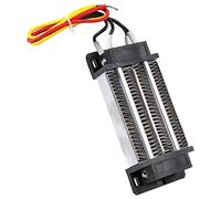 Tnfeeon Élément Chauffant 200 W 12 V PTC, Chauffage à Air Chaud Thermostatique en Céramique avec Isolant et Trous de Montage pour Climatisation, Machine de Séchage de Voitures