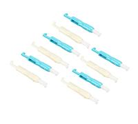 Tnfeeon Enfile-aiguille Automatique, Outil d'enfilage Rapide pour Machine à Coudre, Ensemble d'insertion en Plastique de 10 Pièces, Facile à Utiliser pour les Personnes âgées et les Utilisateurs