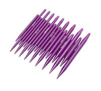 Tnfeeon Ensemble d'aiguilles à Tricoter Circulaires Interchangeables, Kit d'aiguilles Courtes Détachables en Aluminium 3,0-6,0 Mm avec 9 Tailles et 4 Câbles, étui pour Débutants, Poignets, Manches,