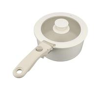 Tnfeeon Ensemble de Casseroles et Poêles Antiadhésives avec Poignée Amovible Batterie de Cuisine en Pierre Maifan 3 Pièces Conception Empilable pour Petites Cuisines de Camping à Induction et à Gaz RV